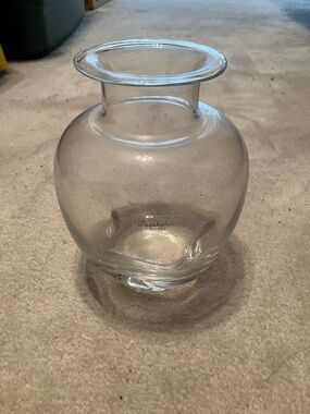 Vintage 1980s Pasabahce Glass Vase